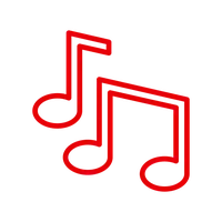 Icon Musiknoten – besser hören bei Konzerten und Veranstaltungen